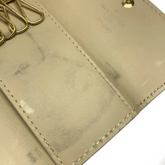 LOUIS VUITTON Multicles Noisette Monogram Vernis CA0014 Key Case - Picture 13 of 13